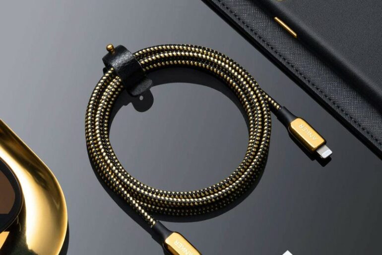 Anker 24K Gold Plated USB C to Lightning Cable 1 Anker 24K Gold Plated USB C to Lightning Cable 1