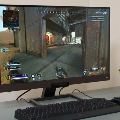 BENQ EX2780Q gaming samping