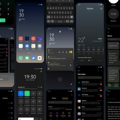 ColorOS7 Dark mode