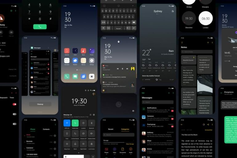 ColorOS7 Dark mode ColorOS7 Dark mode