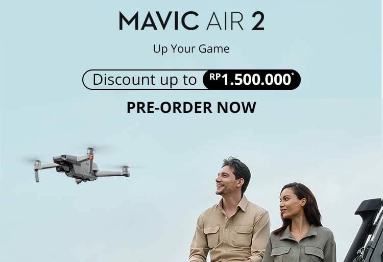 Dijual Mulai 11 Jutaan Rupiah, DJI Mavic Air 2 Resmi Hadir di Indonesia 43 DJI Mavic Air 2 image