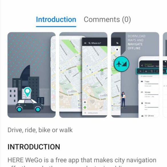 HERE WeGo: Aplikasi Navigasi Alternatif Google Maps dari Huawei 36 HERE WeGo 1
