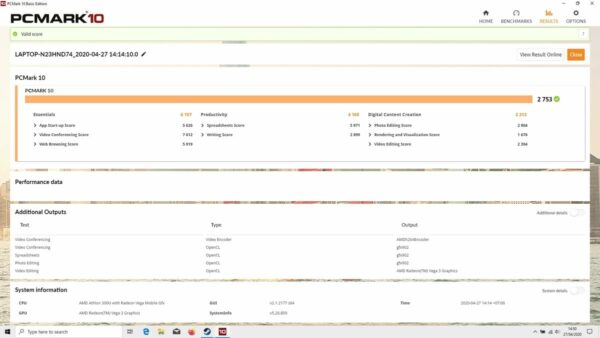 Review Acer Swift 3 SF314-41 Athlon 300U: Laptop 6 Jutaan dengan Layar IPS, Cocok untuk Pelajar 32 PCMark 10
