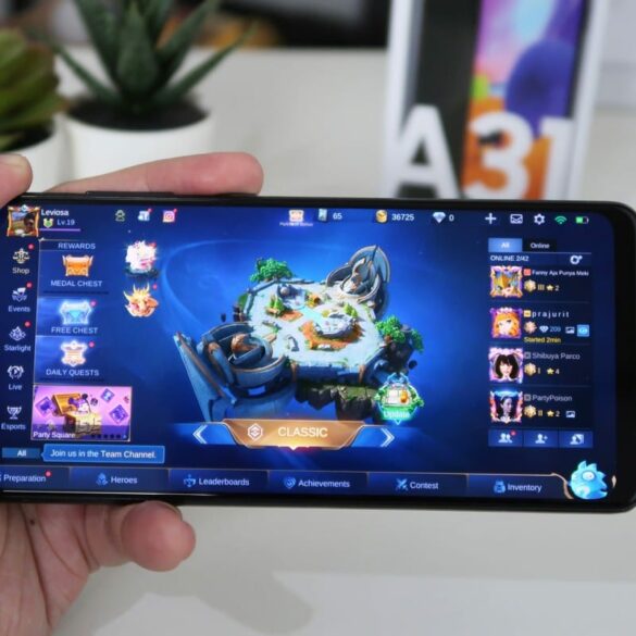 Samsung Galaxy A31 Black 2