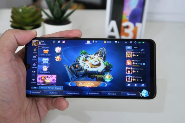Samsung Galaxy A31 Black 2