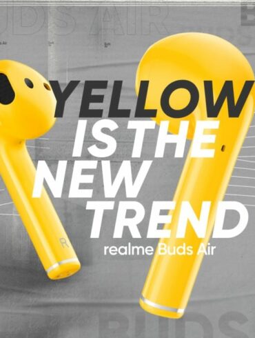 realme Buds Air Yellow is A New Trend
