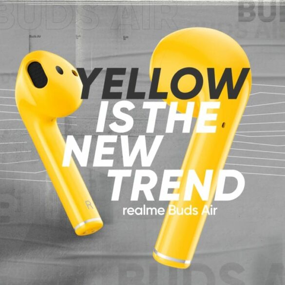 realme Buds Air Kini Tersedia dalam Varian Warna Kuning 37 realme Buds Air Yellow is A New Trend