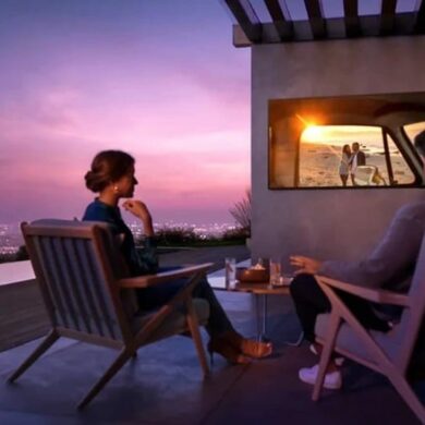samsung terrace TV 1