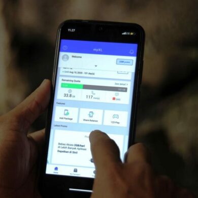 xl dukung aktivitas belajar bekerja di rumah