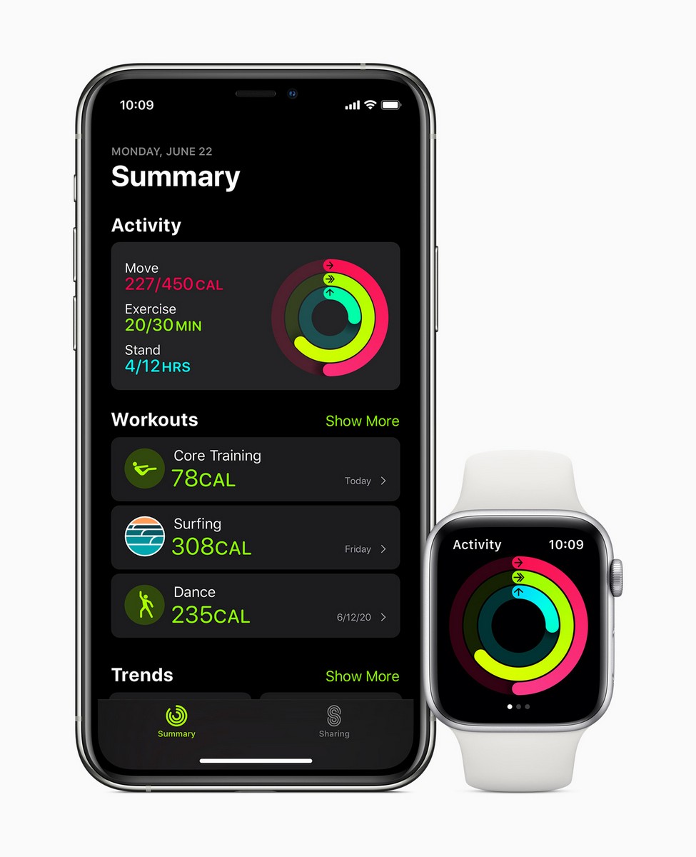 Apple watch watchos7 fitness app