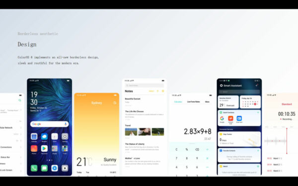 ColorOS 7 design change ColorOS 7 design change