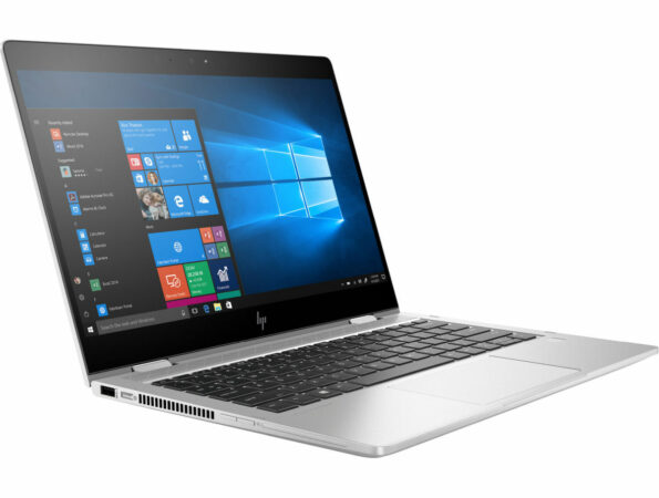 HP Elitebook x360 830 G6 open HP Elitebook x360 830 G6 open