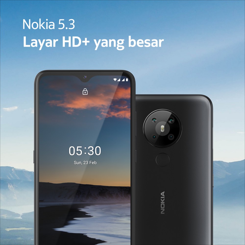 Nokia 5.3 with Large HD Display