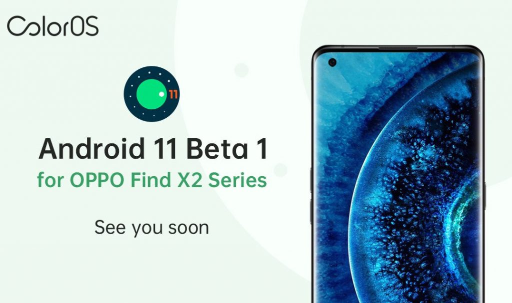 OPPO Find X2 Android 11 Beta