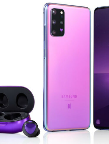 Samsung Galaxy S20 and Galaxy Buds BTS Edition