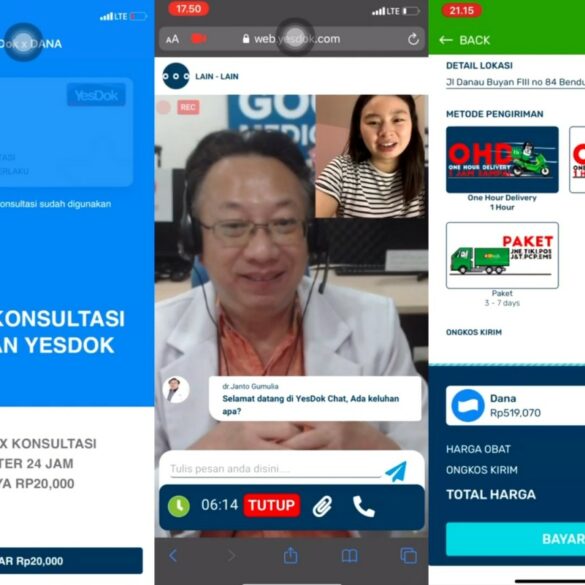 Permudah Akses Layanan Kesehatan Digital, YesDok Kini Tersedia di Aplikasi DANA 33 dana yesdok 1