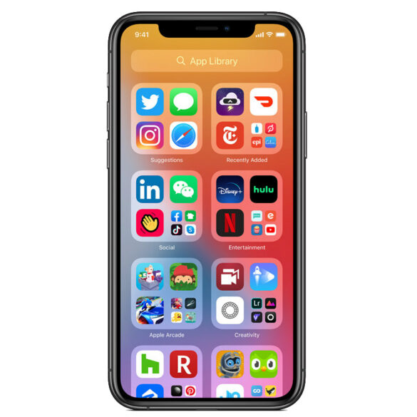 iOS 14 App Library iOS 14 App Library