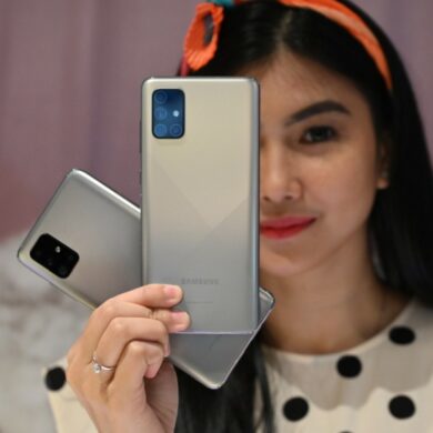 Galaxy A51 Galaxy A71 Haze Crush Silver 2