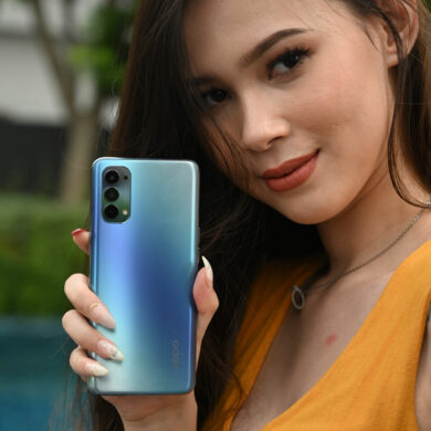 OPPO Reno 4 Glacier Blue
