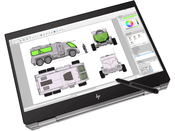 HP Zbook Studio x360 Convertible Workstation with pen HP Zbook Studio x360 Convertible Workstation with pen