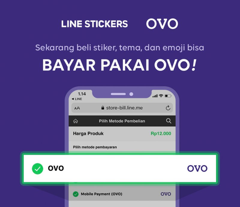 LINE Stiker OVO 1