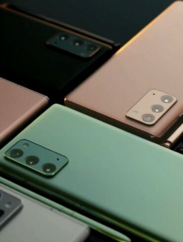 Pilihan warna Galaxy Note20