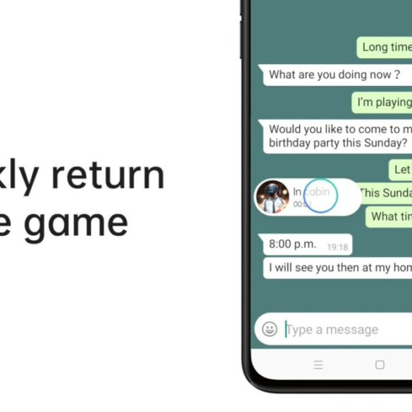 Quick Return Bubble ColorOS 7.2