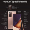 Samsung galaxy Note20 Ultra spesifikasi