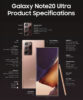 Samsung galaxy Note20 Ultra spesifikasi