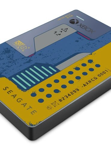 Seagate GameDrive CyberPunk 2TB Main Packaging Seagate GameDrive CyberPunk 2TB Main Packaging