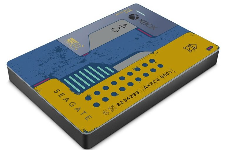 Seagate GameDrive CyberPunk 2TB Main Packaging Seagate GameDrive CyberPunk 2TB Main Packaging