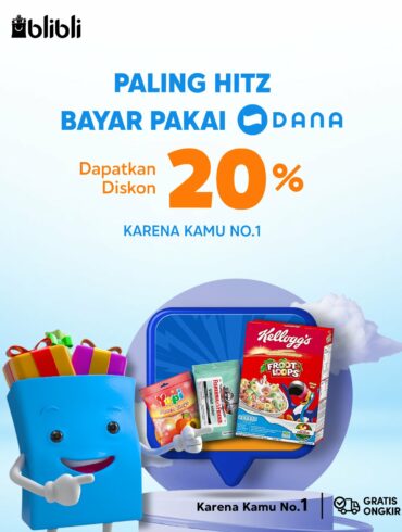 Gandeng DANA, Blibli Gelar Program Belanja Hietz 28 blibli dan dana 1
