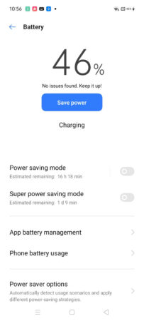 power saving mode