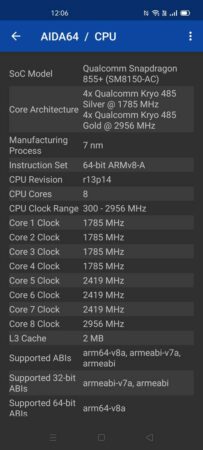 realme X3 SuperZoom AIDA64 2