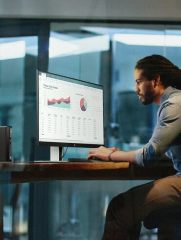 HP EliteDesk 805 G6: Mini PC Bisnis Pertama HP dengan AMD Ryzen 4000 Pro 30 HP EliteDesk 805 G6 1