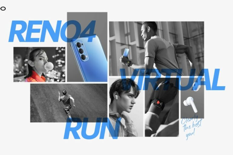 OPPO Reno4 Virtual Run OPPO Reno4 Virtual Run