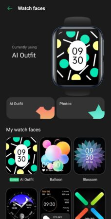 oppo watch ai watchface 2