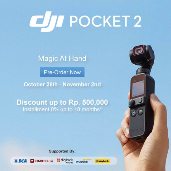 DJI Pocket 2 dan DJI Ronin S Series Resmi Hadir di Indonesia 48 DJI Pocket 2 1 1