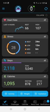 Review Garmin Instinct Solar Surf Edition 28 Garmin Connect 2