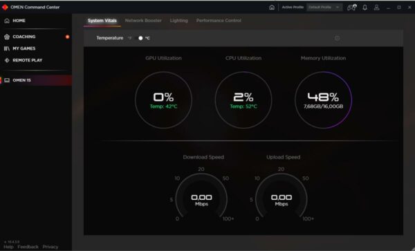 HP Omen command center 3 HP Omen command center 3