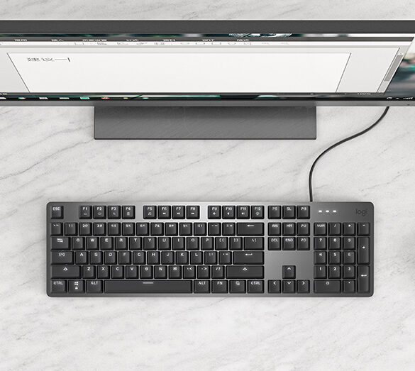 Logitech K845 Mechanical Illuminated Keyboard: Tersedia dengan Lima Pilihan Opsi Switch Mekaninal dan Lampu Backlit 48 Logitech K845 Mechanical Illuminated 1