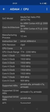OPPO Reno4 F AIDA 64 3