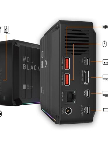 Western Digital Black D50 Thunderbolt 3 Game Dock: Docking Thunderbolt 3 dengan Ruang Penyimpanan SSD 28 Western Digital Black D50 Thunderbolt 3 Game Dock 1