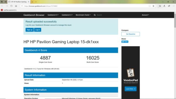 benchmark HP Pavilion Gaming 15 dk0043tx 11 benchmark HP Pavilion Gaming 15 dk0043tx 11