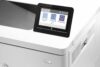 control panel printer hp m555x