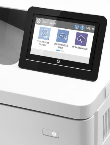 HP Color LaserJet Enterprise: Printer Terbaru yang Menunjang Aktivitas Bisnis Lebih Cepat dan Lebih Aman 34 control panel printer hp m555x