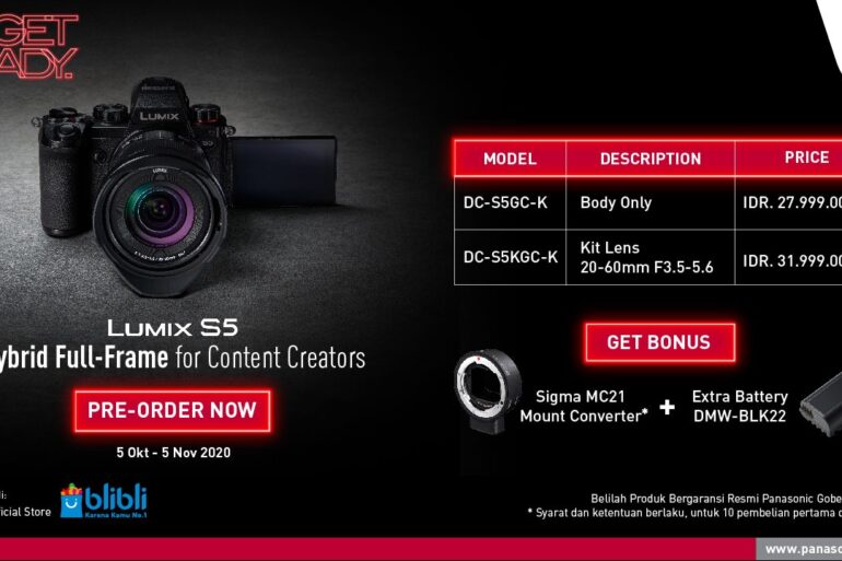 panasonic lumix S5