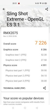 Review realme X50 Pro 43 3D Mark realme X50 Pro 2