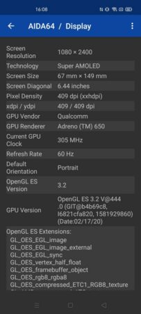 Review realme X50 Pro 39 AIDA64 realme X50 Pro 3