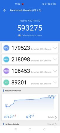 Review realme X50 Pro 40 Antutu 8 realme X50 Pro